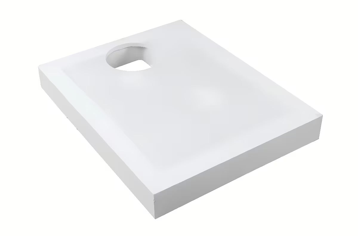 Bijeli polistirenski nosač SAT pro za tuš kadu od izdržljivog tvrdog polistirena HDPS.