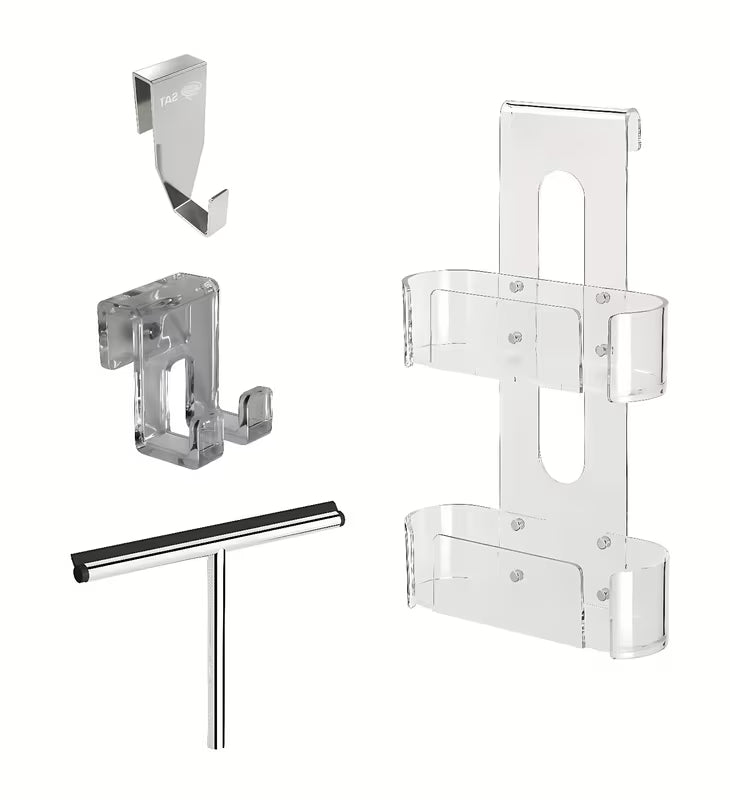 Komplet kopalniških dodatkov SAT pro ujednačen izgled i praktičan raspored kupaonice