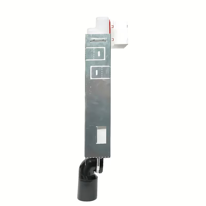 Modra podometni splakovalnik SAT pro viseča WC školjka s pocinkanim okvirjem in dozirnikom za WC školjka tablete