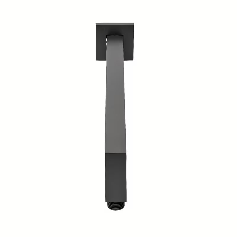 Črni držalo za nadglavno prho SAT B-Way iz kovine v dolžini 40 cm pro moderno kopalnico