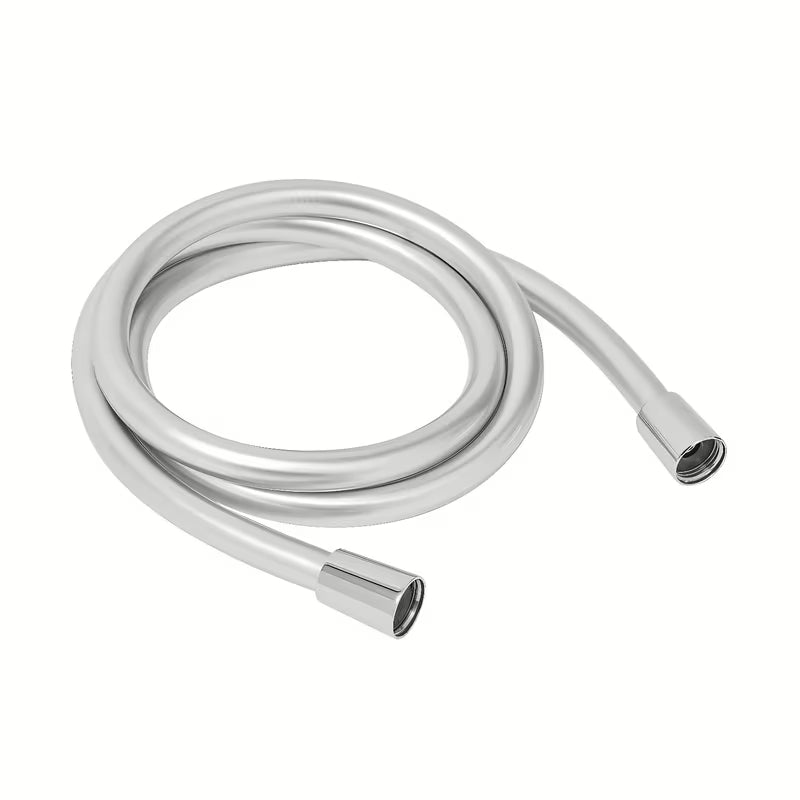 Srebrna cev za tuš SAT Super flex 150 cm z zaporo proti vrtenju.