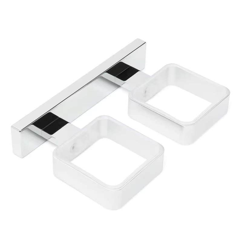 Stenski dozirnik za milo SAT Simply S u sjajnom kromu, četvrtastog dizajna