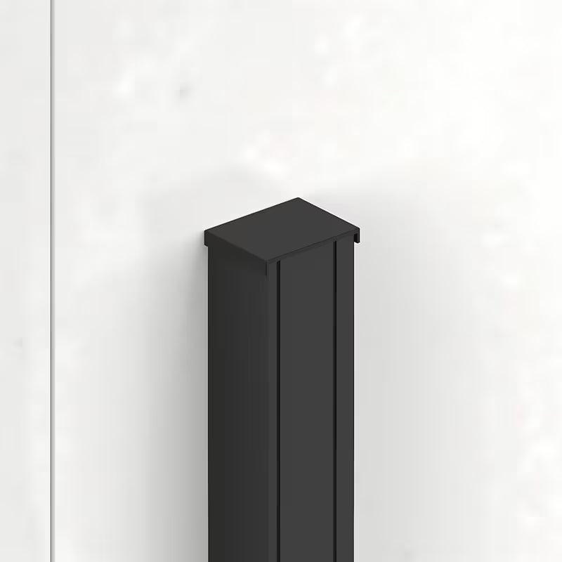 Podaljševalni profil SAT Sk pro tuš vrata u crnoj mat boji