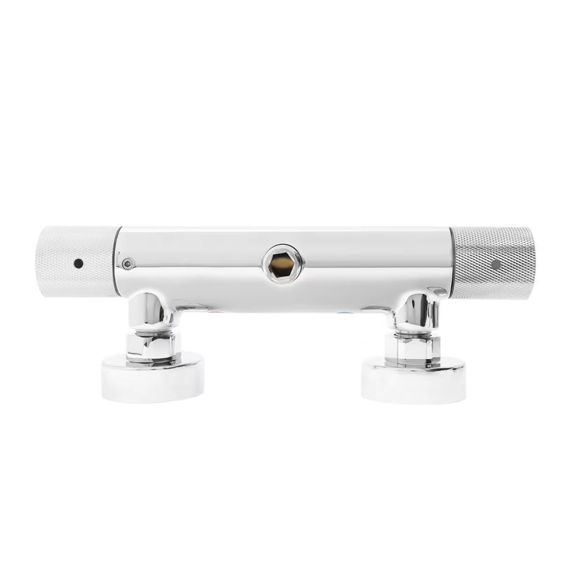 Termostatska armatura za tuš SAT Chrome u krom izvedbi pro za zidnu montažu.