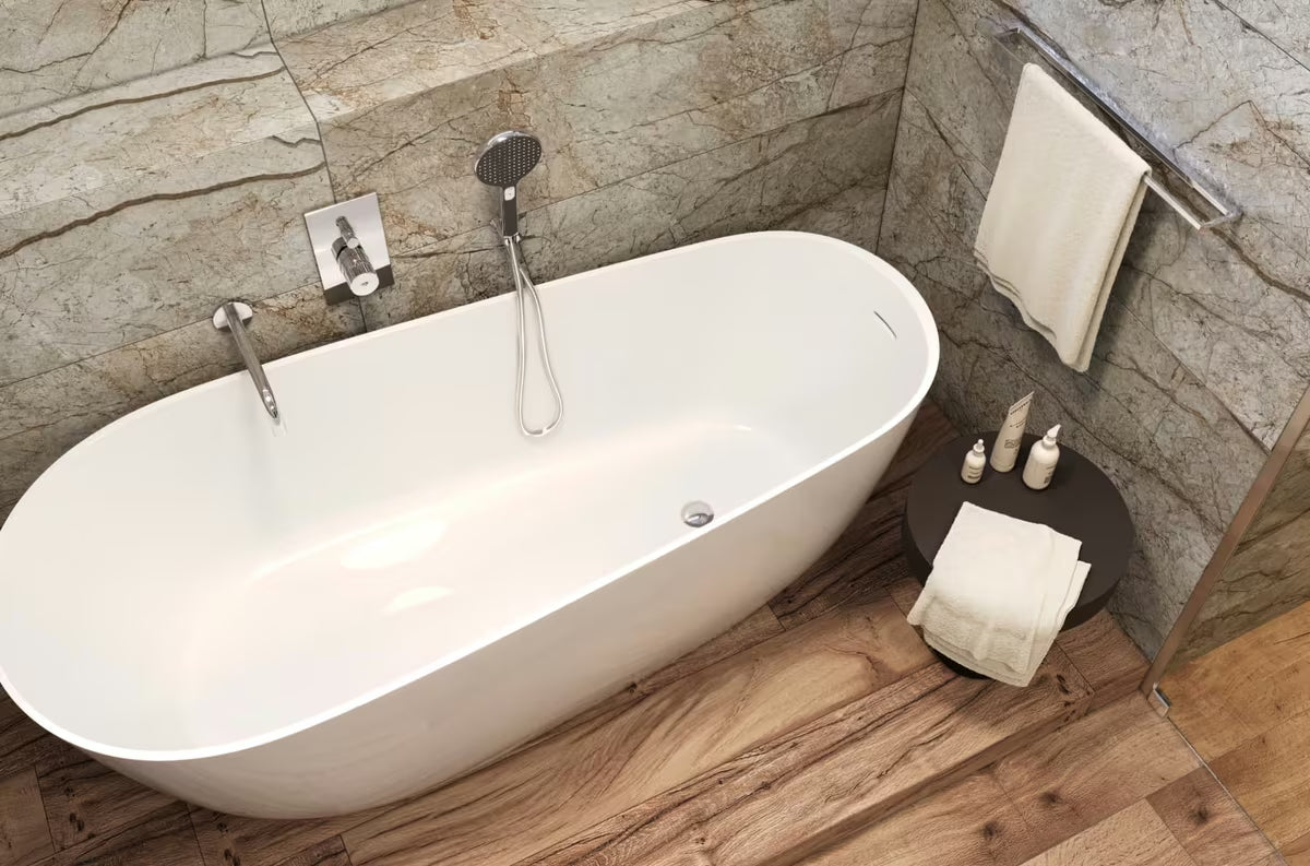 Ručna tuš slušalica SAT u crnoj i kromiranoj boji s tri funkcije mlaza