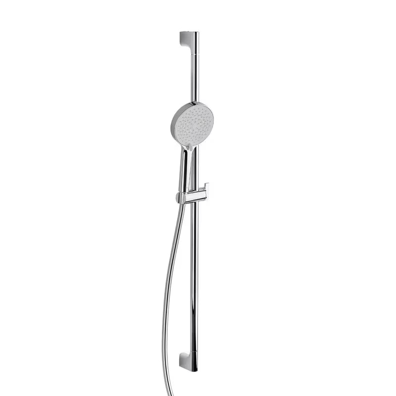 Tuš set SAT u krom izvedbi s ručnim tušem s 4 mlaza vode i zidnom tuš šipkom.