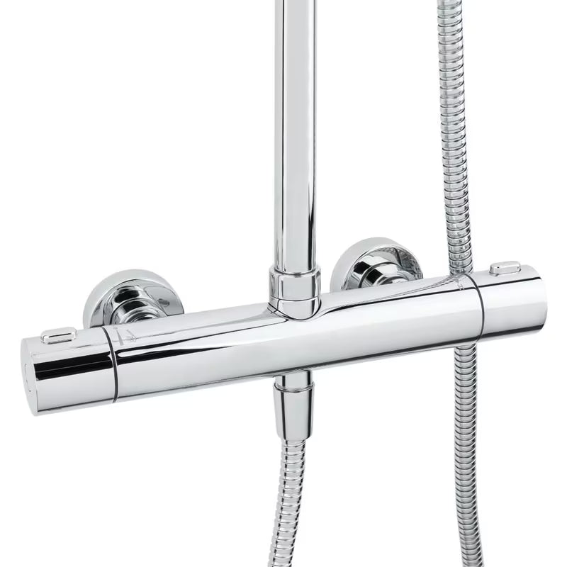 Tušni sistem SAT s termostatsko armaturo u krom izvedbi