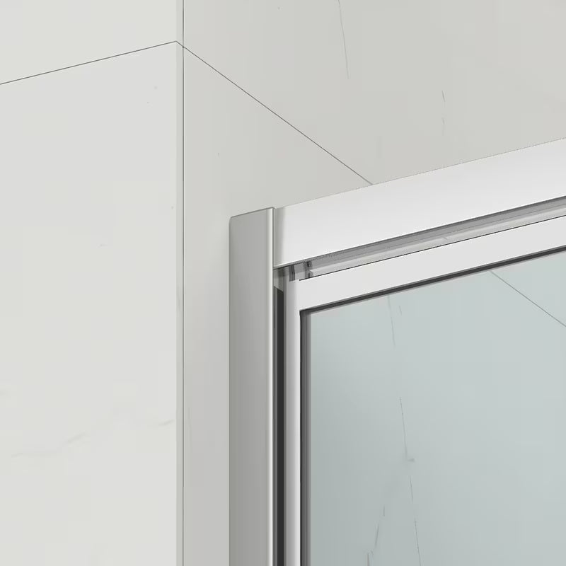 Drsno tuš vrata SAT Tex-C 100 cm u sjajnom kromu s prozirnim sigurnosnim staklom
