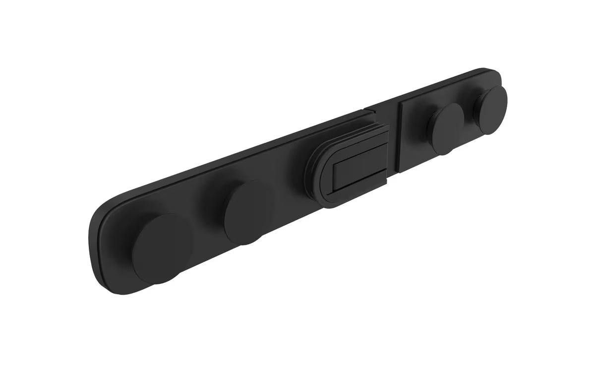 Tuš vrata na tečajih SAT Tgd New 120 cm v mat črni barvi s prozornim steklom in premazom Easyclean