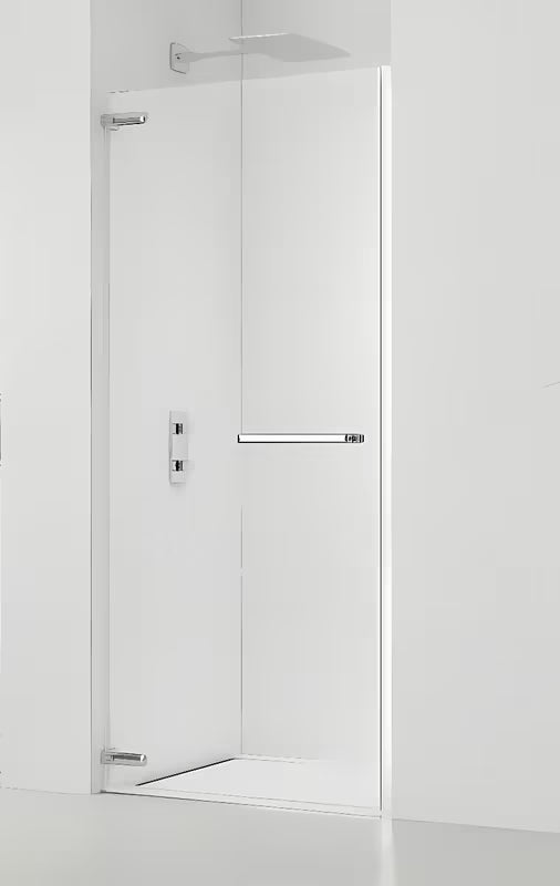 Tuš vrata za nišo SAT Tgd New 80 cm v sijajnem kromu s prozornim steklom