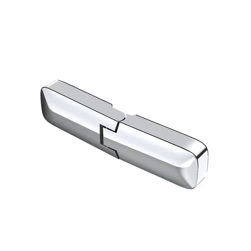 Polkrožna tuš kabina SAT TGD New 90x90 cm u krom izvedbi s prozirnim staklom i vratima na šarke