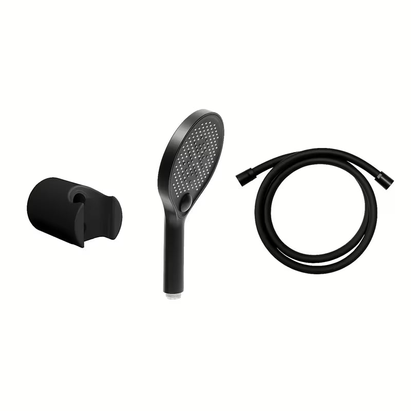 Komplet za Kad SAT u mat crnoj izvedbi s ručnim tušem i crijevom