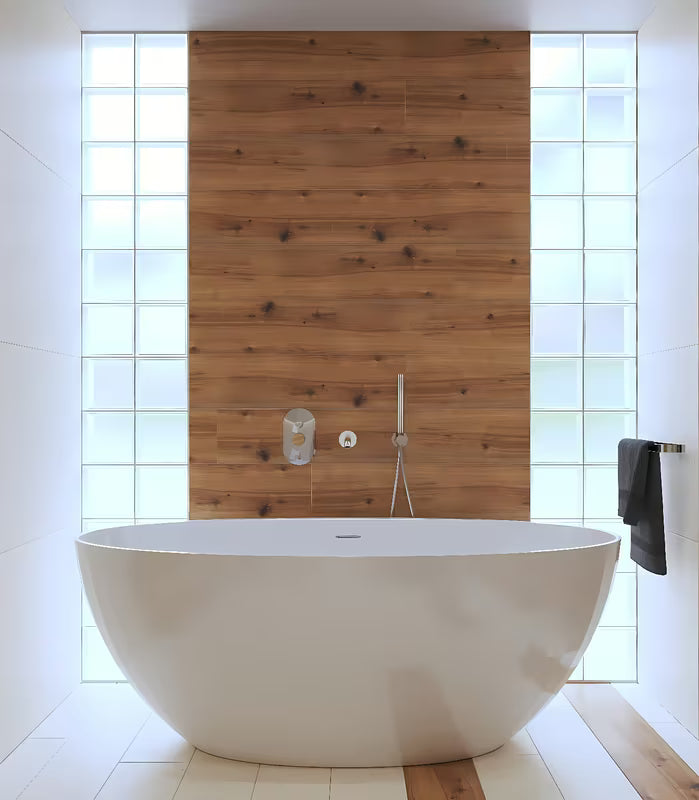 Samostoječa kad SAT od lijevanog mramora 167x83 cm u lijevoj i desnoj izvedbi