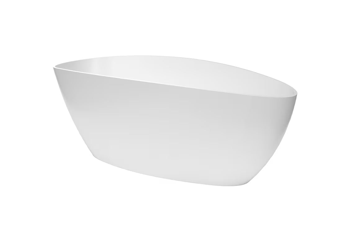 Samostoječa kad SAT od lijevanog mramora 156x71 cm u lijevoj i desnoj izvedbi