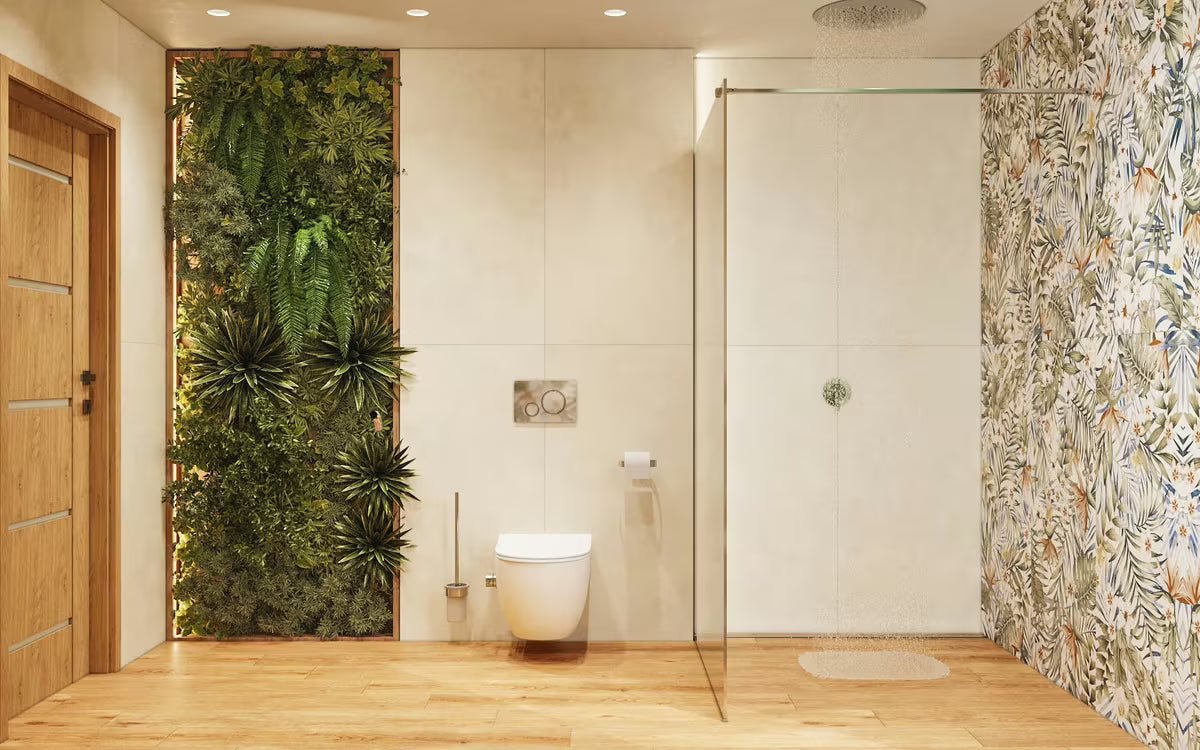 SAT Walk-in tuš stena Walk-In 90 cm v krom izvedbi s prozornim varnostnim steklom