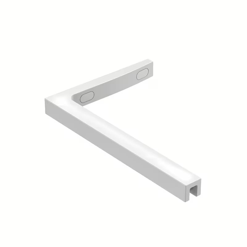 SAT Walk-in tuš stena Walk-In 120 cm u bijeloj boji od prozirnog stakla s intimnom trakom