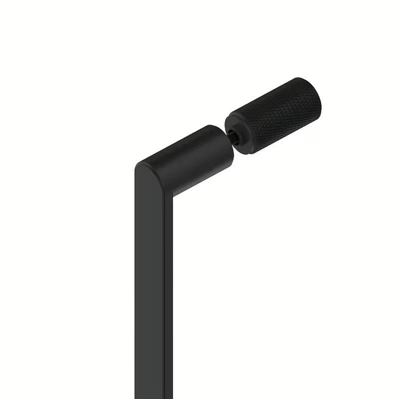 Tuš vrata za nišo SAT Xmotion 140 cm v črni barvi s prozornim steklom in drsnim odpiranjem.