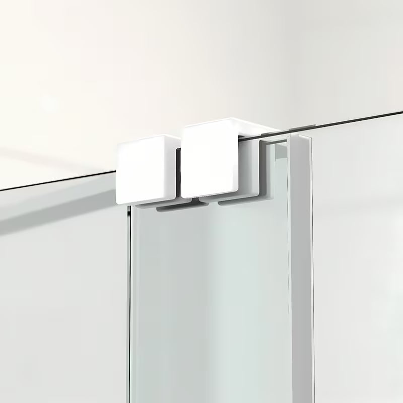 Stena za Kopalno Kad SAT Walk-In Xmotion 150 cm s prozornim steklom in belimi profili