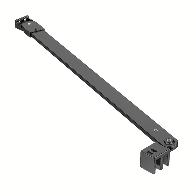 SAT Walk-In Xmotion stabilizacijska roka z zgibom v barvi gun metal pro walk-in paravana