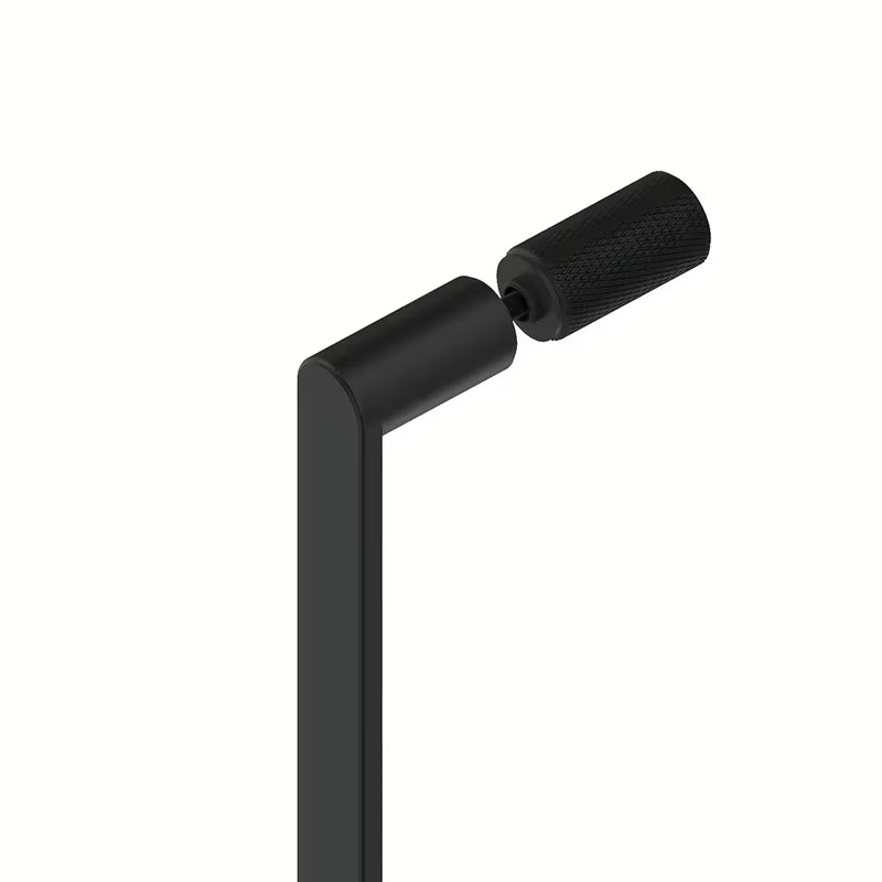 Pravokotna tuš kabina SAT Xmotion 110x80 cm u crnoj boji, s prozirnim staklom i kliznim vratima.