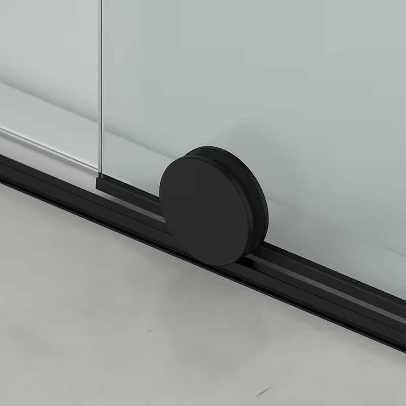 Tuš kabina SAT Xmotion 120x90 cm u crnoj izvedbi s prozirnim staklom i kliznim sustavom.