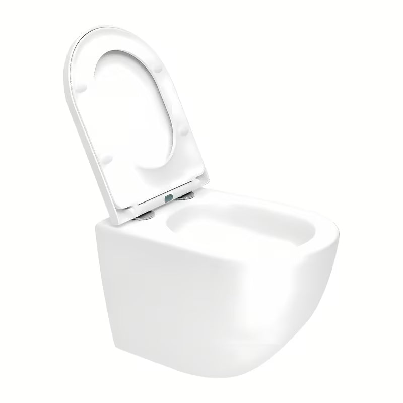 Viseči WC set SAT Fusion s vrtložnim ispiranjem i modulom Geberit Duofix s vodokotlićem