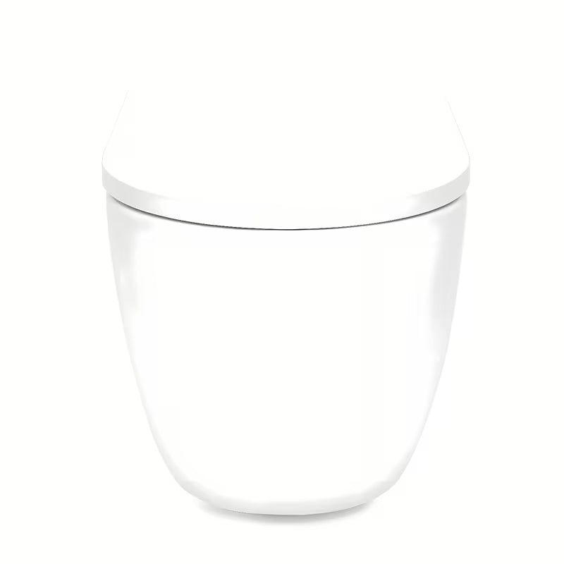 Viseči WC set SAT s modulom za lagane zidove, vodokotlićem, tipkom za ispiranje u sjajnom kromu i duroplast sjedalom.