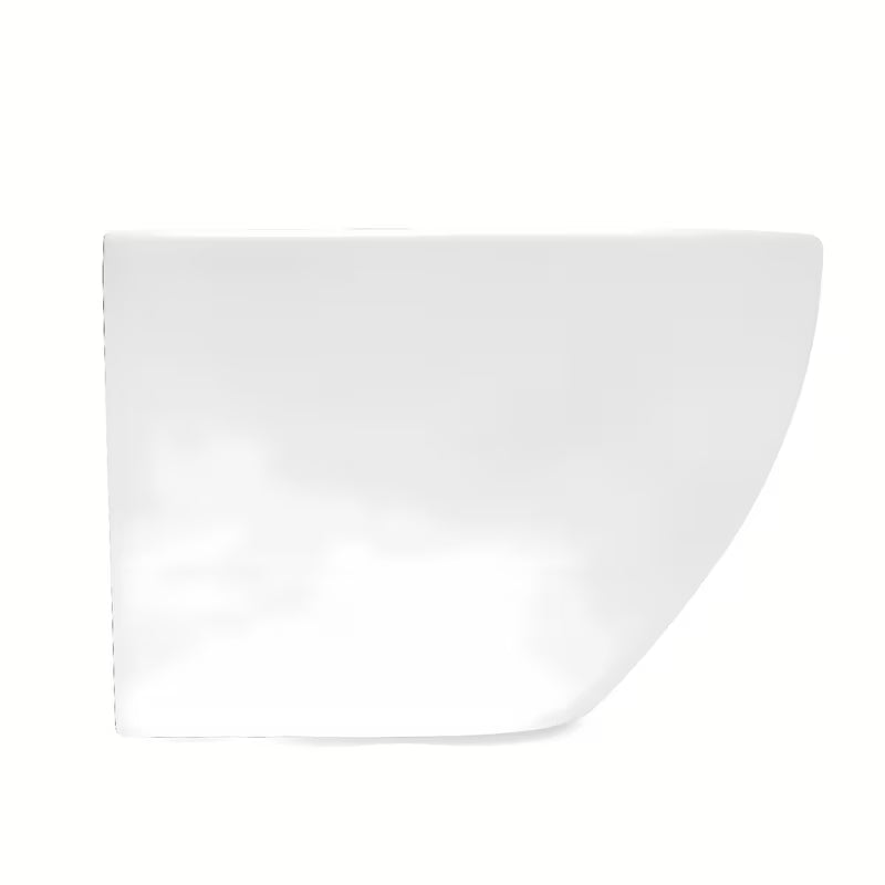 Viseči WC set SAT s podžbuknim modulom, štedljivim ispiranjem i mat bijelom tipkom za ispiranje.