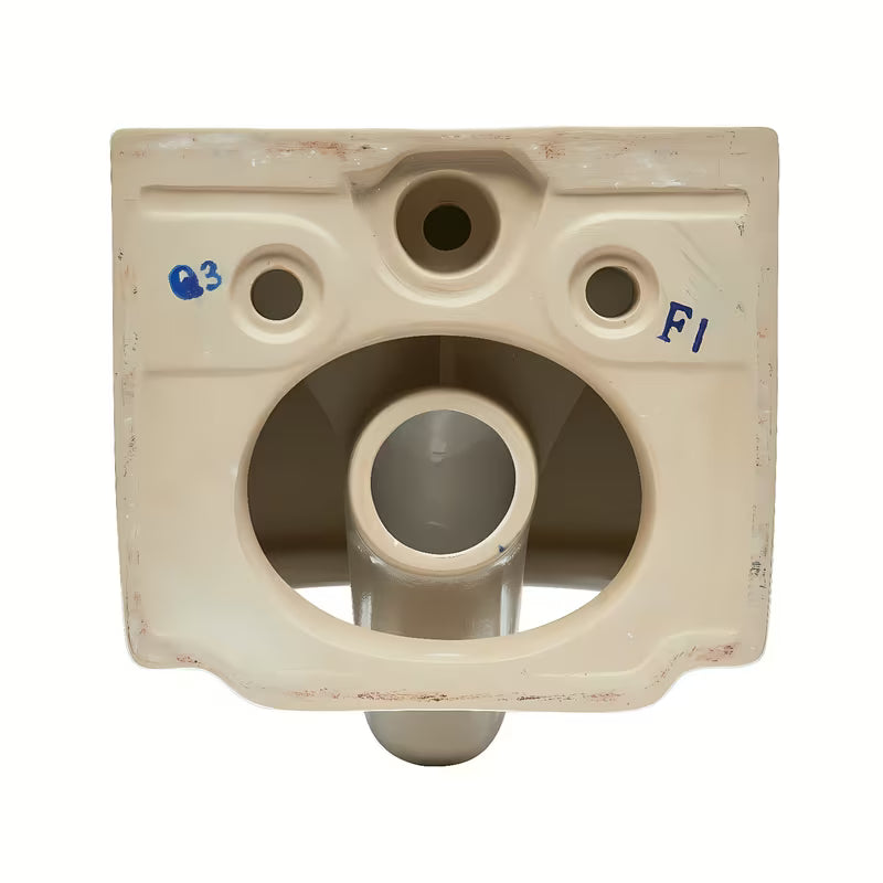 Viseči WC set SAT s vodokotlićem TECE i tipkom za ispiranje u mat crnoj boji