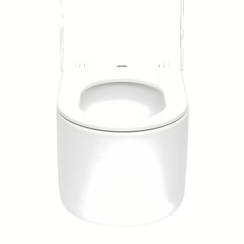 Viseči WC set SAT za ugradnju s modulom i vodokotlićem TECE, bijelom tipkom TECE base i sjedalom mehko Zapiranje Soft Close.