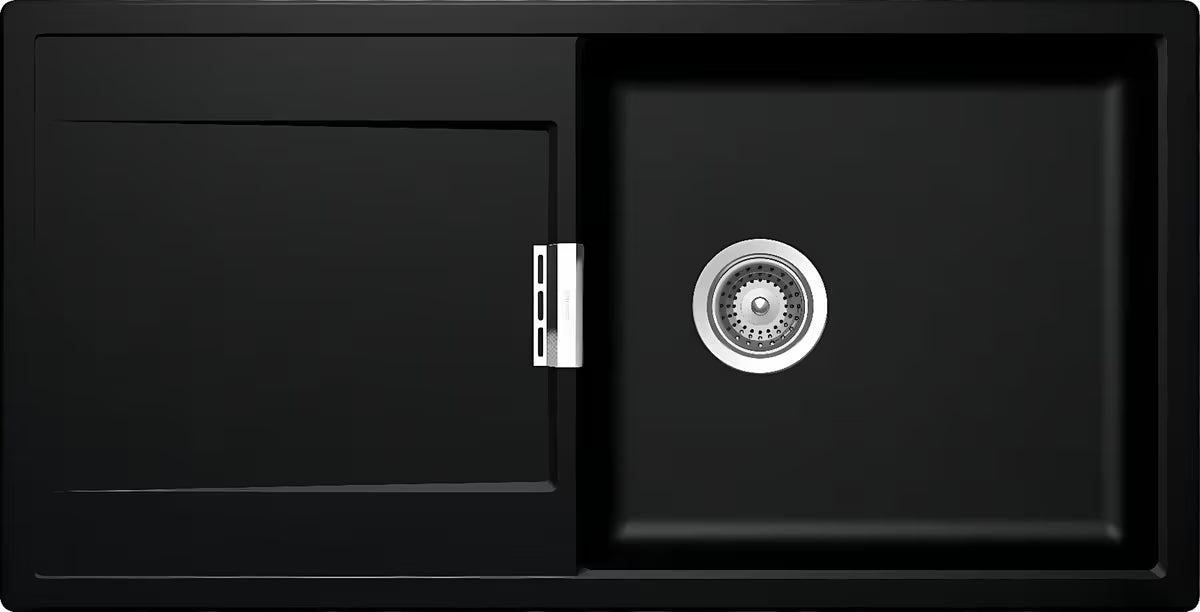 Granitni pomivalno korito Schock Mond z odcejalnikom u boji magma pro ugradnja za delovni pult