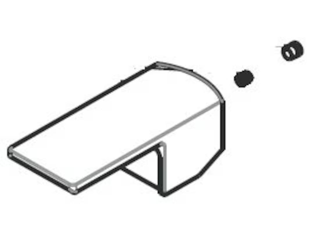 Zamjenska ručica pro za slavinu SIKO Elements u krom izvedbi.