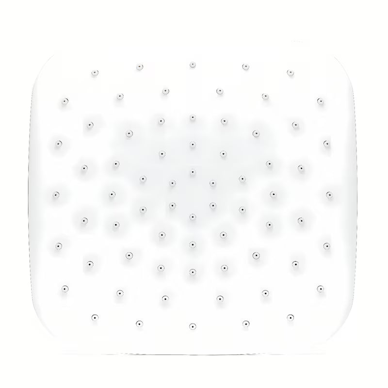 Nadglavna prha SIKO u bijeloj i krom izvedbi, kvadratna 25 x 25 cm sa zaobljenim kutovima