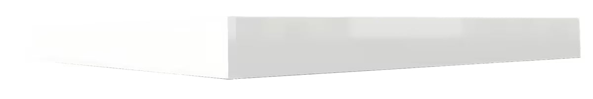 Bijela akrilna obloga za tuš kadu SIKO Limcc, uklonjiva prednja obloga pro jednostavno održavanje odvoda.