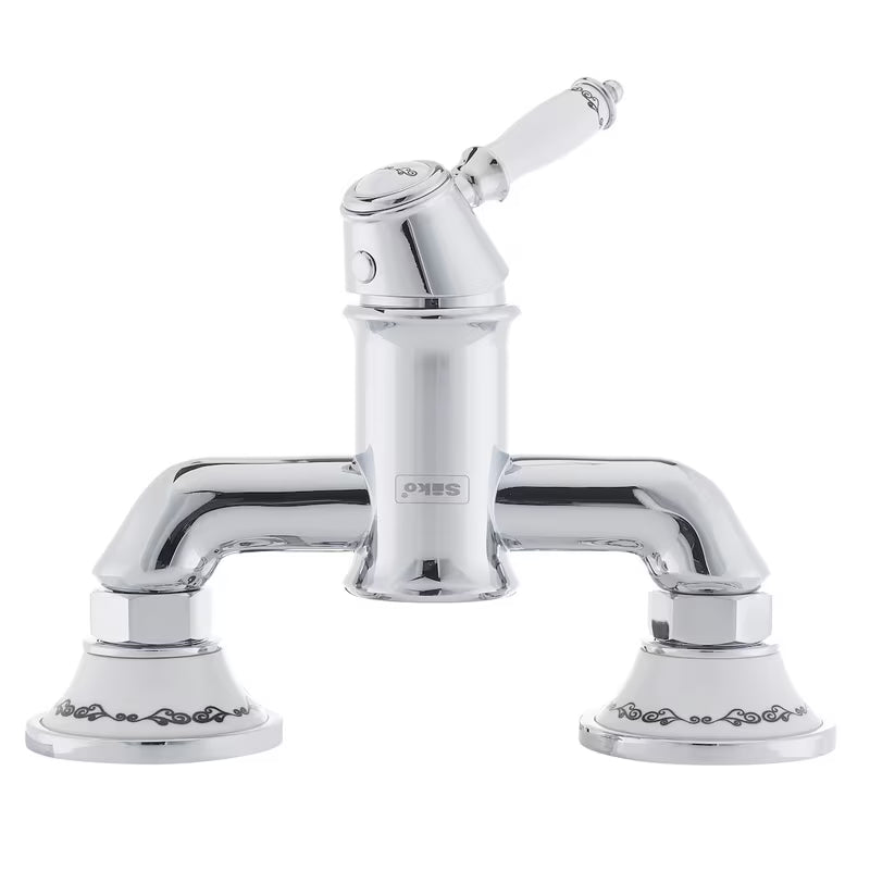 Retro enoročna armatura za tuš SIKO Provence u krom izvedbi pro za zidnu montažu