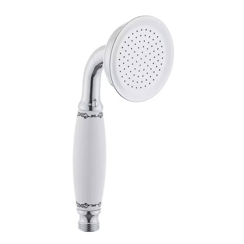 Tuš ročka SIKO Provence u retro dizajnu, metalna izvedba, 1 funkcija, promjer 7,3 cm.