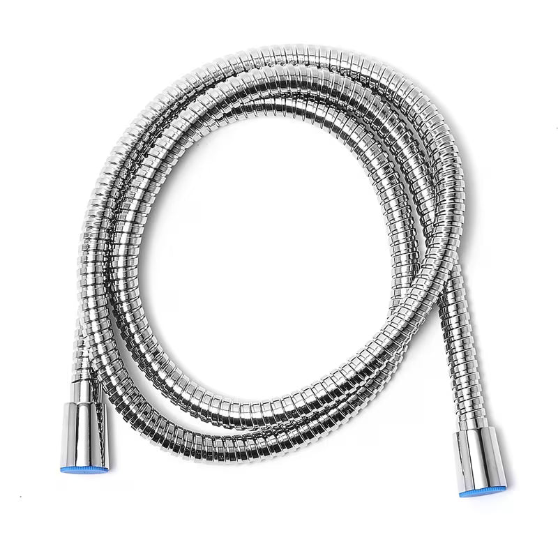 Metalno cev za tuš SIKO Chrome 150 cm od nehrđajućeg čelika s funkcijom AntiTwist i priključkom G 1/2.