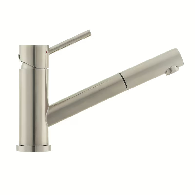 Inox armatura za pomivalno korito SIKO Steel z izvlečno prho u izvedbi supersteel