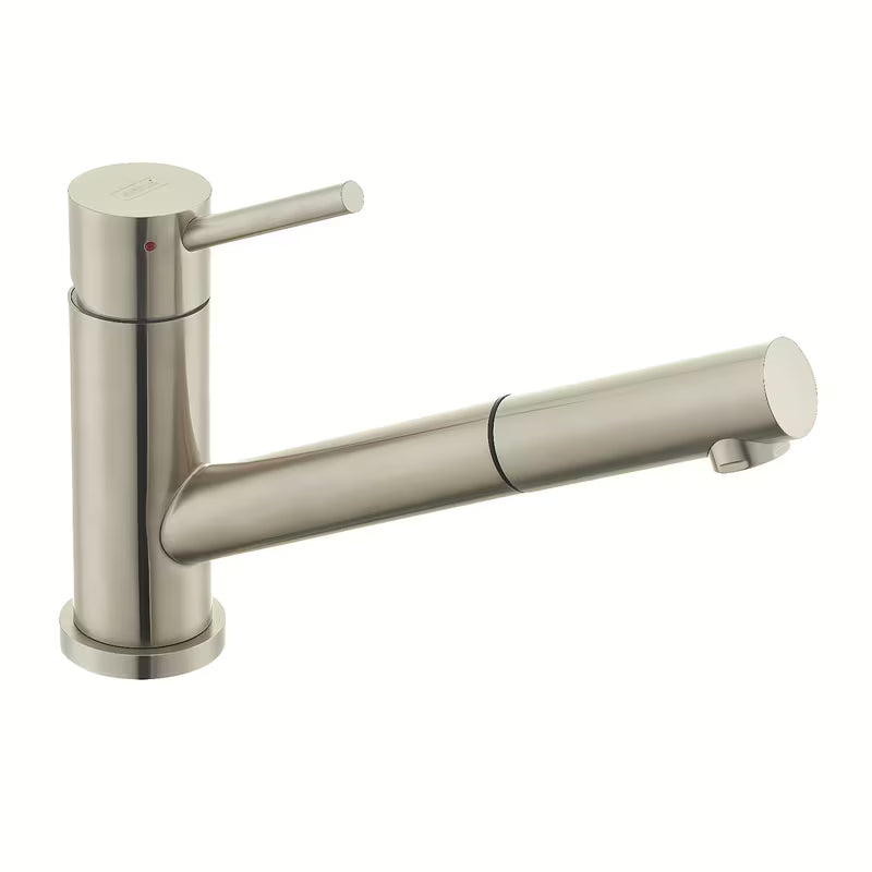 Inox armatura za pomivalno korito SIKO Steel z izvlečno prho u izvedbi supersteel