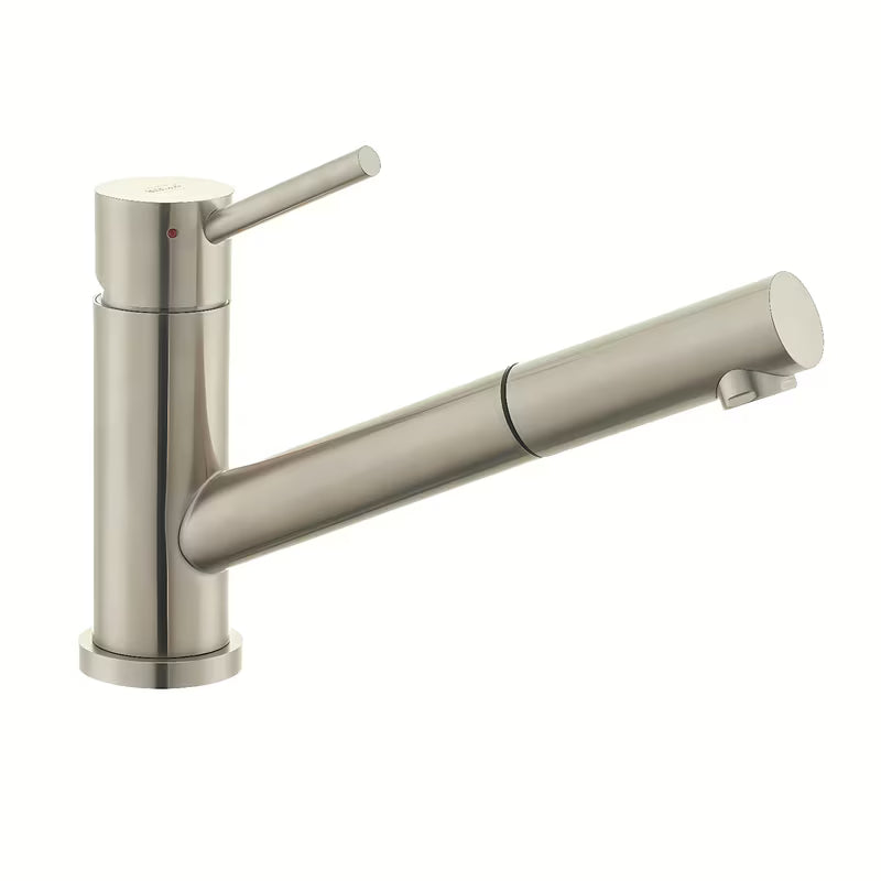 Nerjaveča armatura za pomivalno korito SIKO Steel z izvlečno prho v izvedbi supersteel