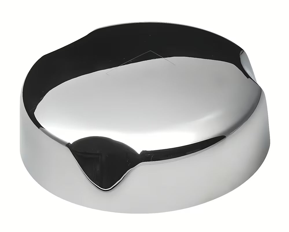 Zamjenski mesingani upravljački kotačić za automatski kadni sifon Silfra Seicr u kromiranoj izvedbi.