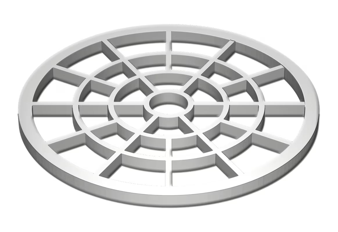 Sjajna inox mrežica za kosu pro za umetanje u tijelo kanala Tece Drainline