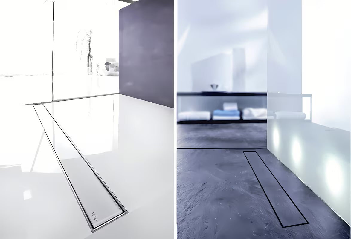 Nehrđajući rešetka za kanaleto Tece Drainline plate pro za umetanje pločica u tuš kanalicu s poliranim rubovima