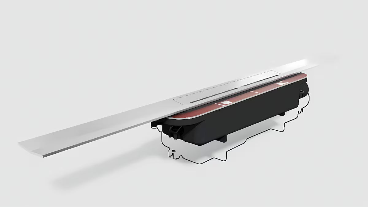 Kanaleta za Tuš Tece Tecedrainprofile 90 cm od nehrđajućeg čelika u izvedbi supersteel