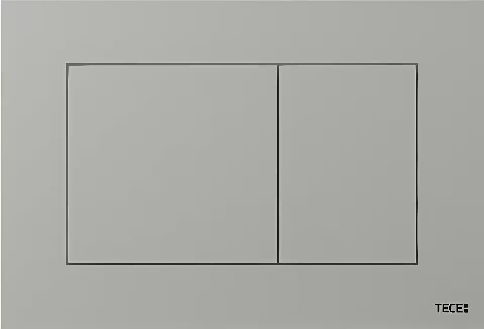 Plastična aktivirna tipka Tece tecenow u sjajnom kromu pro za dvokoličinsko ispiranje WC školjka