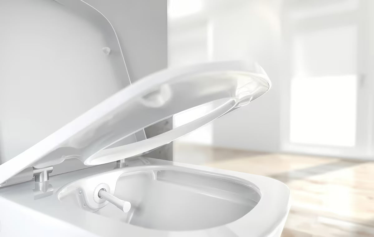 Bijele WC deska Tece Teceone s pokrovom i mehko Zapiranje Soft Close pro sa sporim spuštanjem