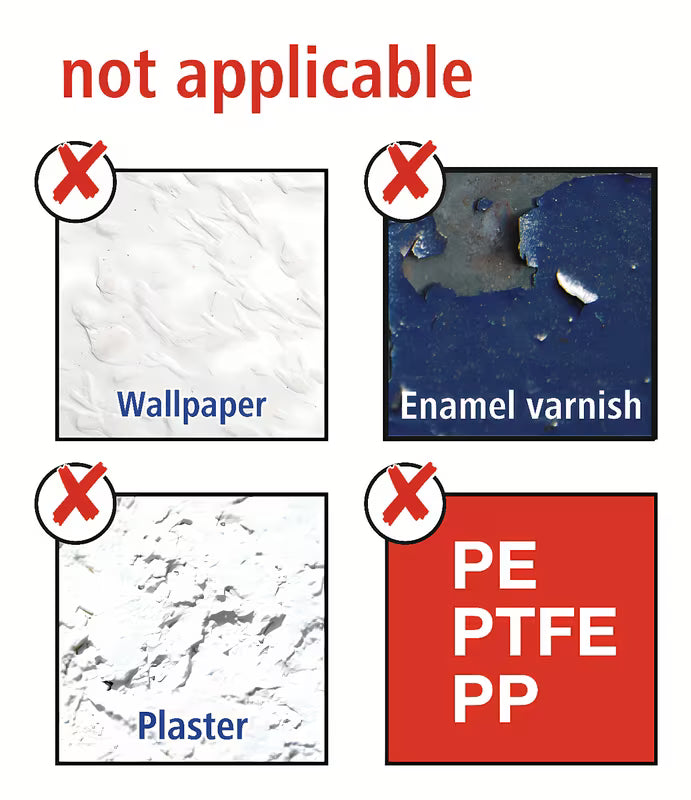 Samolepilni tuš koš Tesa Draad v sijajni kromirani izvedbi z montažo brez vrtanja Powerbutton.