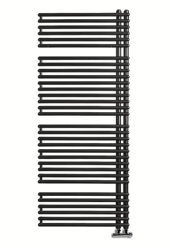 Kombiniran kupaonski radiator Thermal Trend Henrik u antracit boji, 145x60 cm.