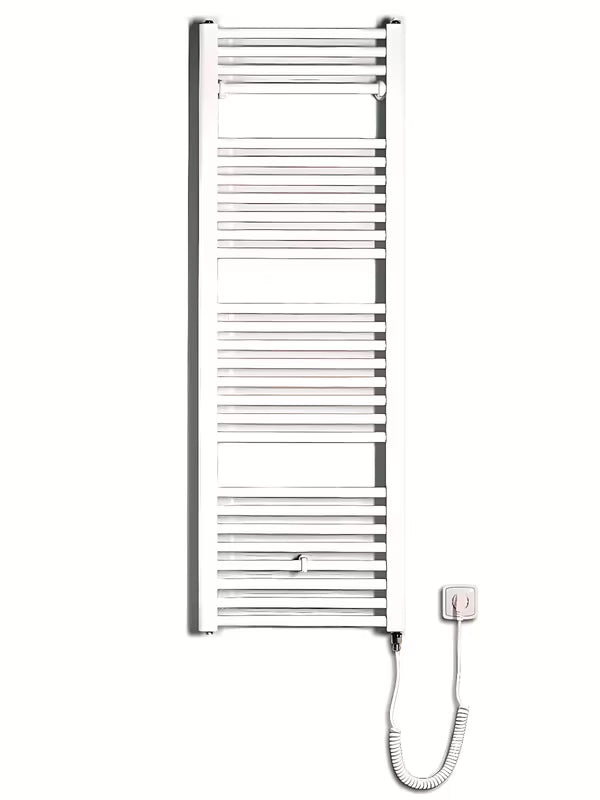 Bel raven cevni električni radiator Thermal Trend KE 450x1320 mm z grelcem 400 W