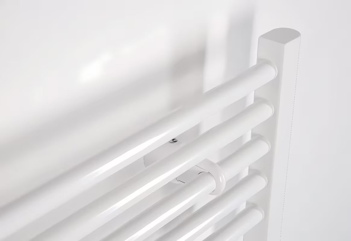 Bel raven cevni električni radiator Thermal Trend KE 450x1320 mm z grelcem 400 W